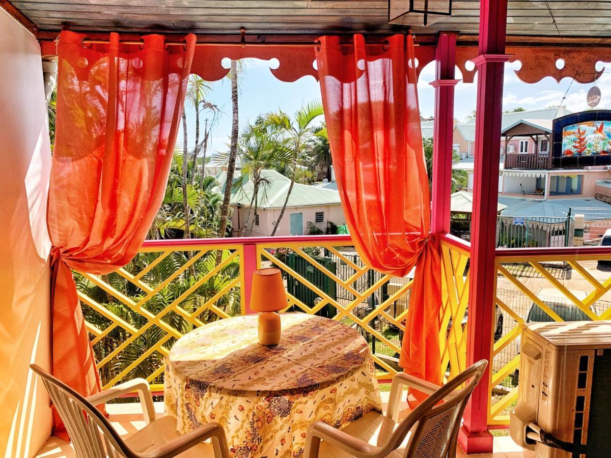 Appartement Duplex Climatise Avec Wi-Fi - Plage Pointe Marin A Pieds, Recemment Renove 圣安娜 外观 照片